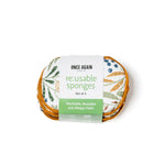 RE:Usable Sponge Set (3-Pack) - Multi Leaf in Gold