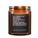 🌱 SURROUNDED BY ANTI-GAY MISOGYNISTS… (Matcha & Bergamot) Candle
