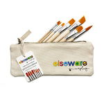 Paintbrush Set in Canvas Bag