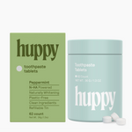 Huppy Toothpaste Tablets - Box with Refillable Tin
