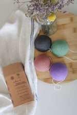 Konjac Sponge Multipack | 4-Pack Variety Set