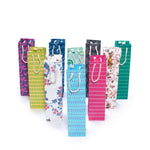 Recycled Cotton Paper Wine Gift Bag - Assorted Colors