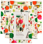 Z Wraps Beeswax Wraps - 3-Pack S/M/L