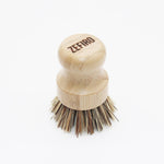Bamboo Pot Scrubber – Palm Fiber or Soft Sisal