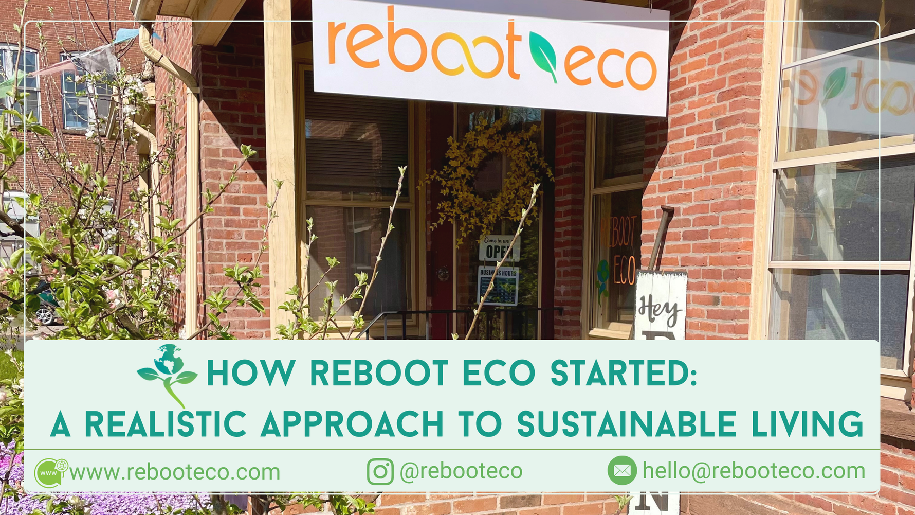 How Reboot Eco Started: A Realistic Approach to Sustainable Living