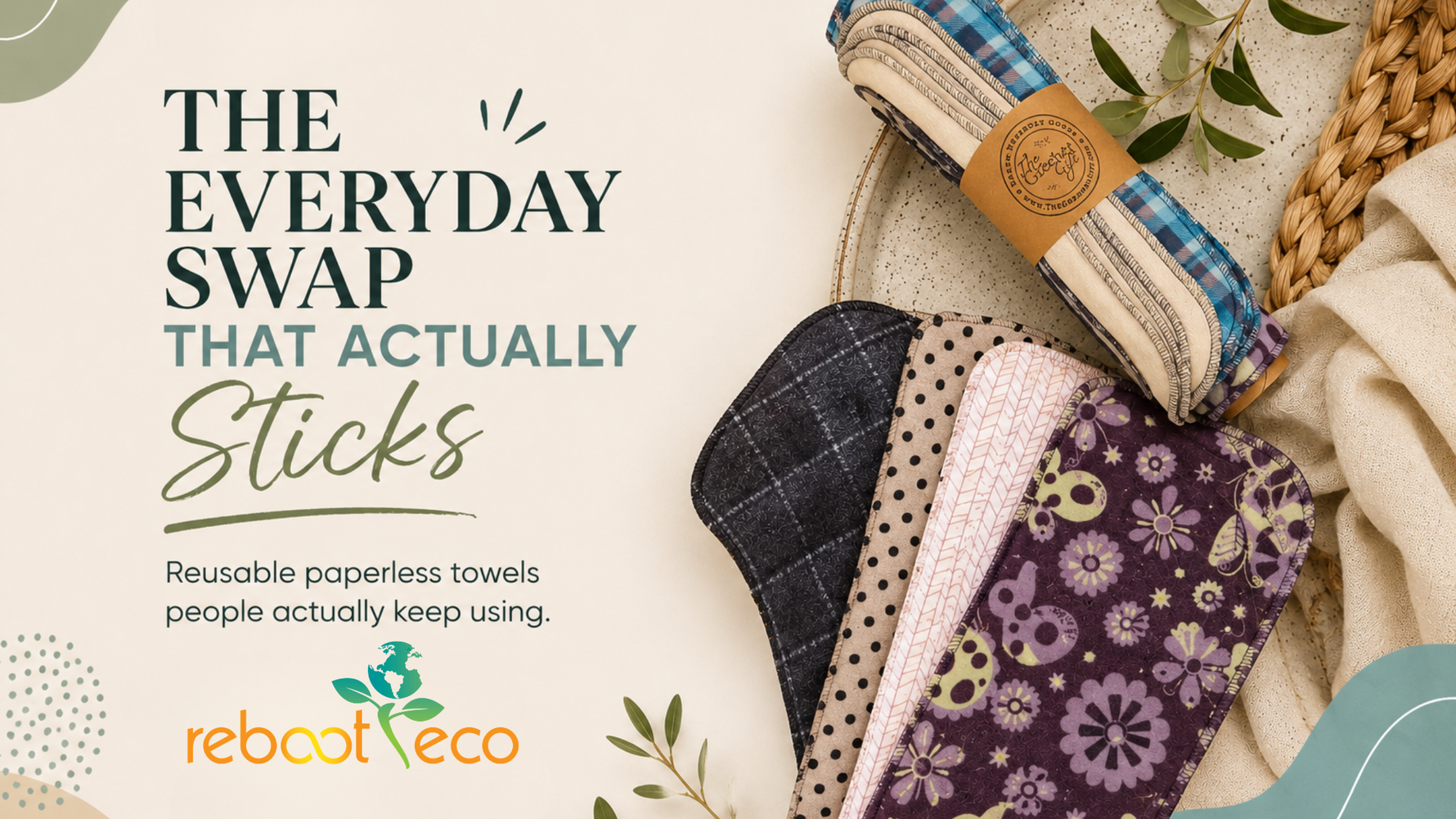 Reusable Paperless Towels: The Everyday Swap That Actually Sticks
