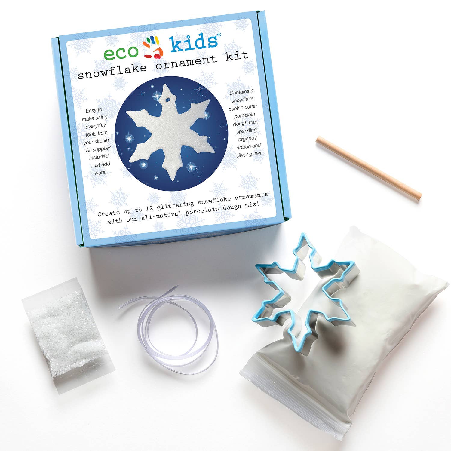 Snowflake Ornament Kit - DIY Christmas Craft