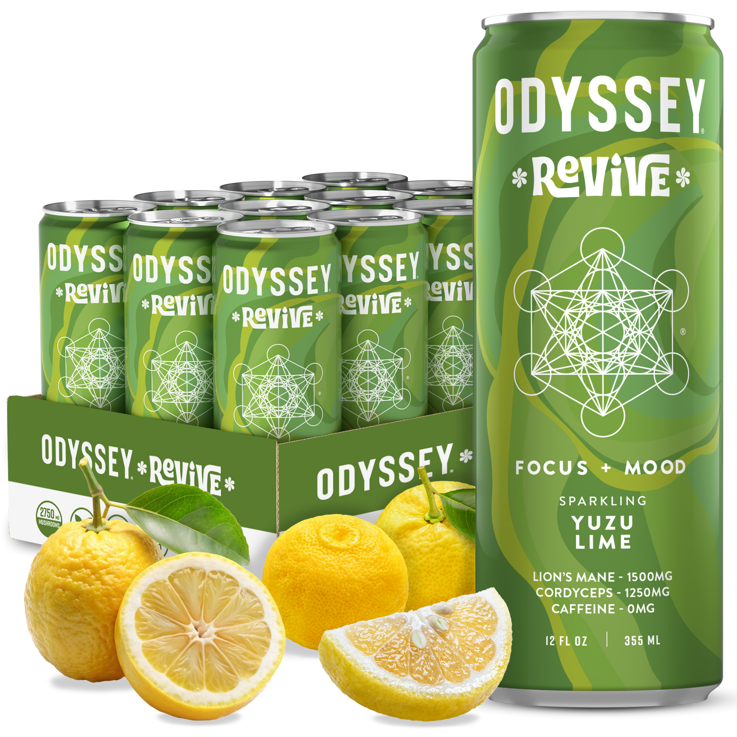 Odyssey Revive — Sparkling Mushroom Hydration