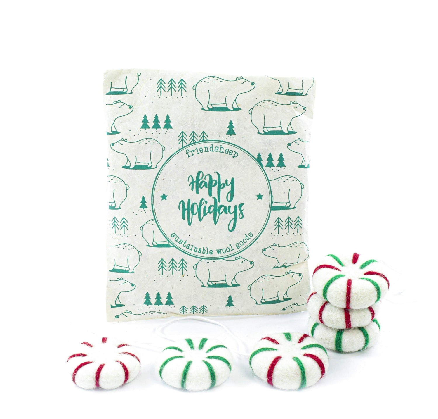 Wool Eco Ornaments/Fresheners