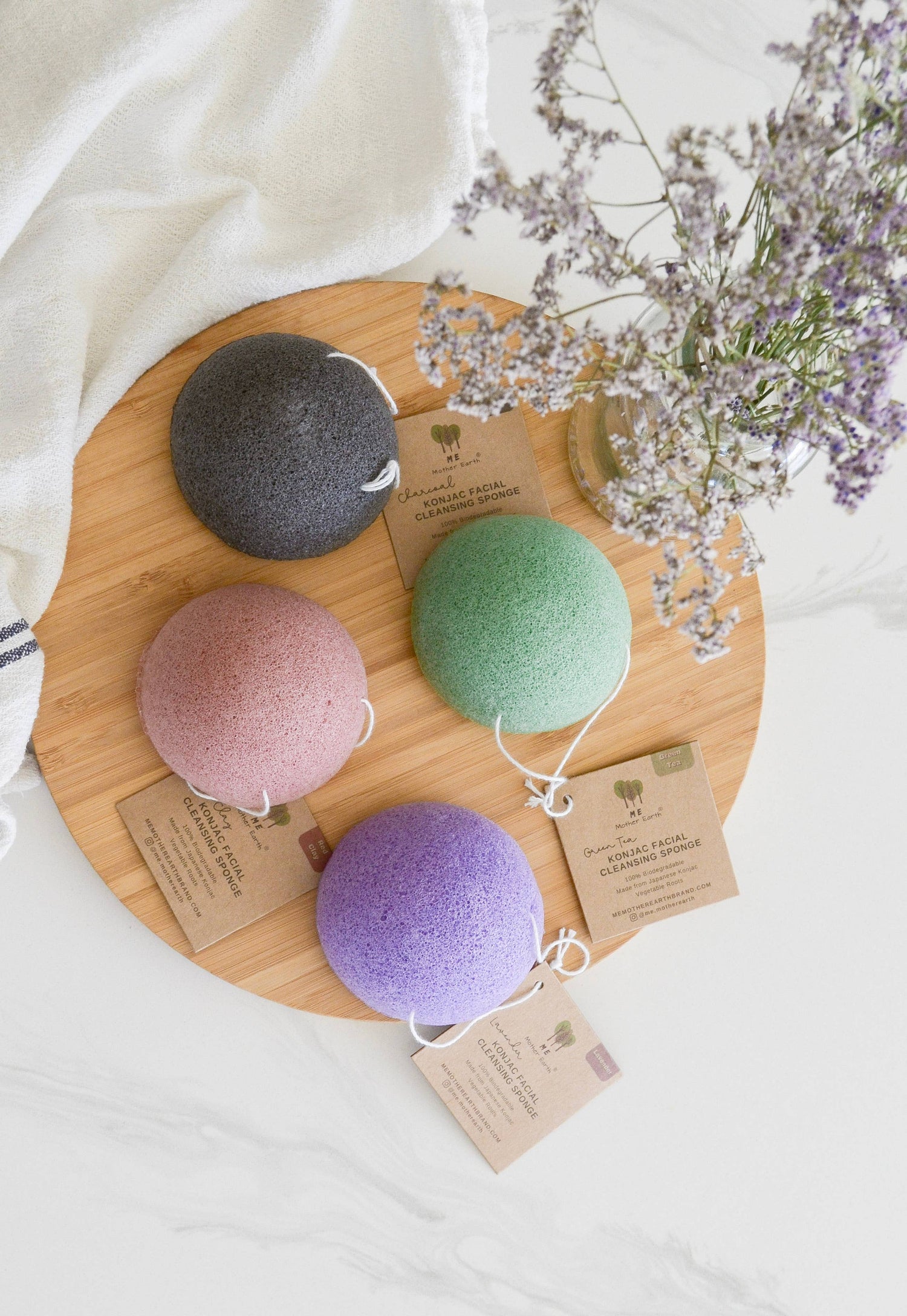 Konjac Facial Sponge | Plant-Based Skincare
