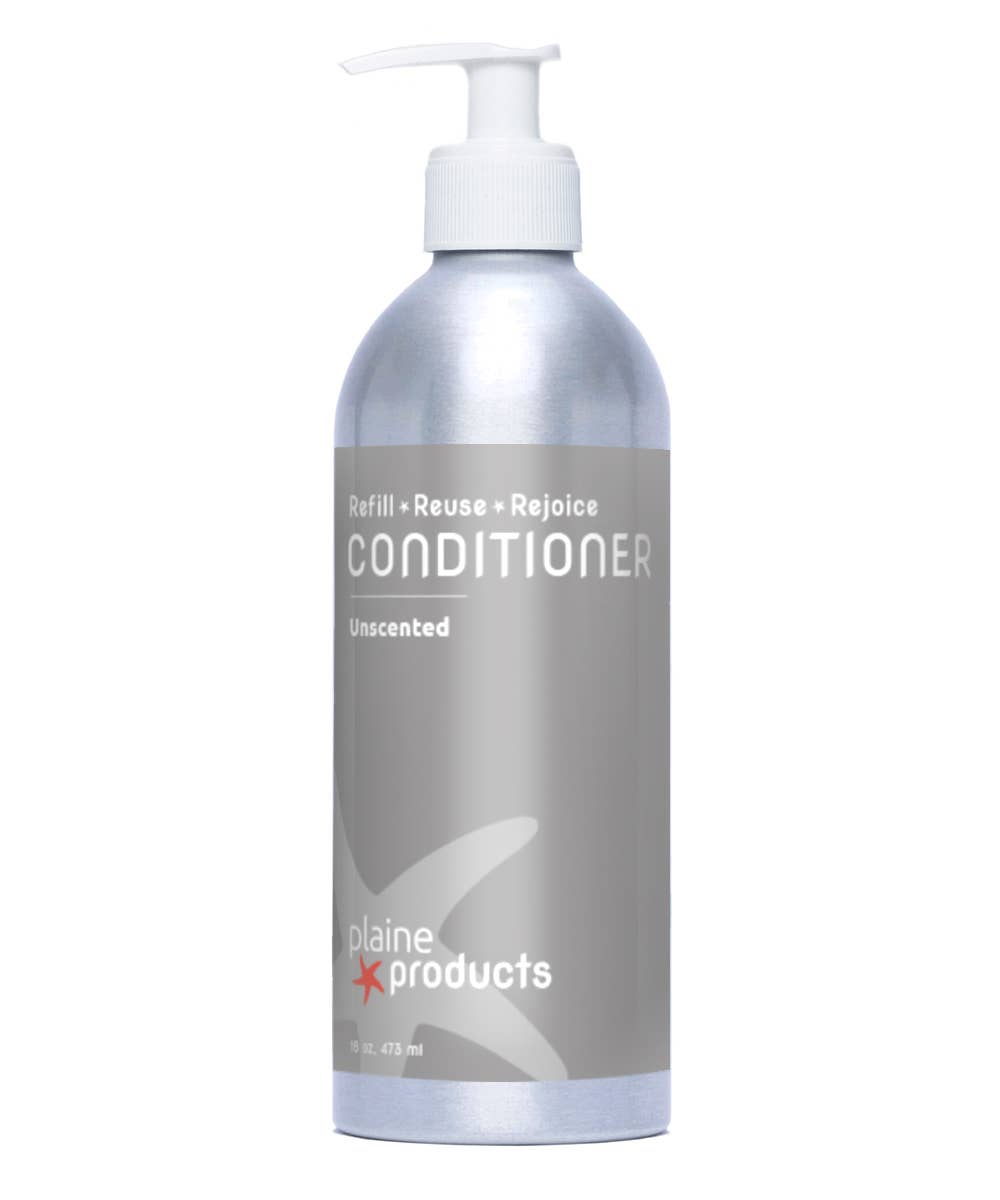 Refillable Conditioner - 16 oz | Aluminum Bottle, Zero Plastic