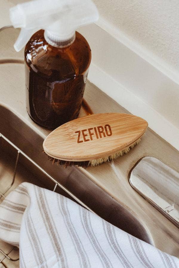 Bamboo Cleaning Brush – Dual-Sided