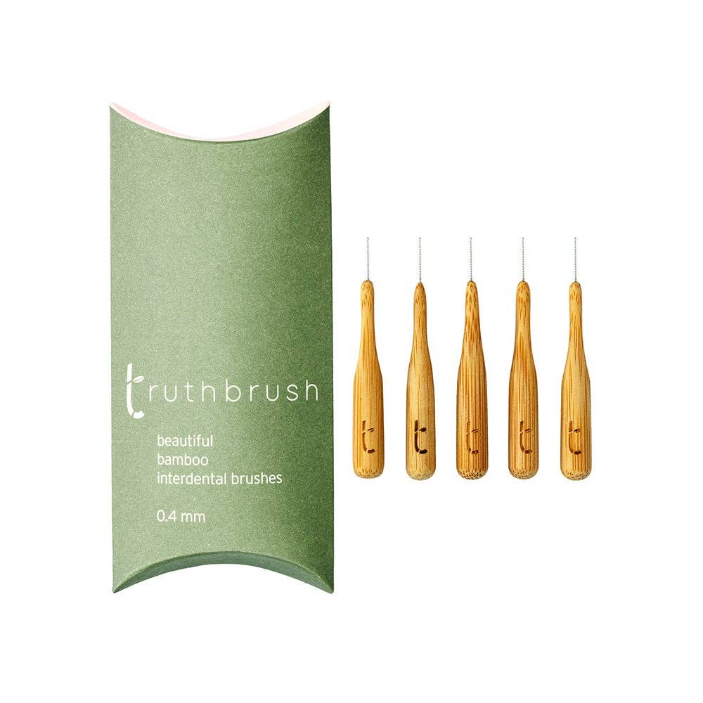 Truthbrush Bamboo Interdental Brushes (5-Pack)