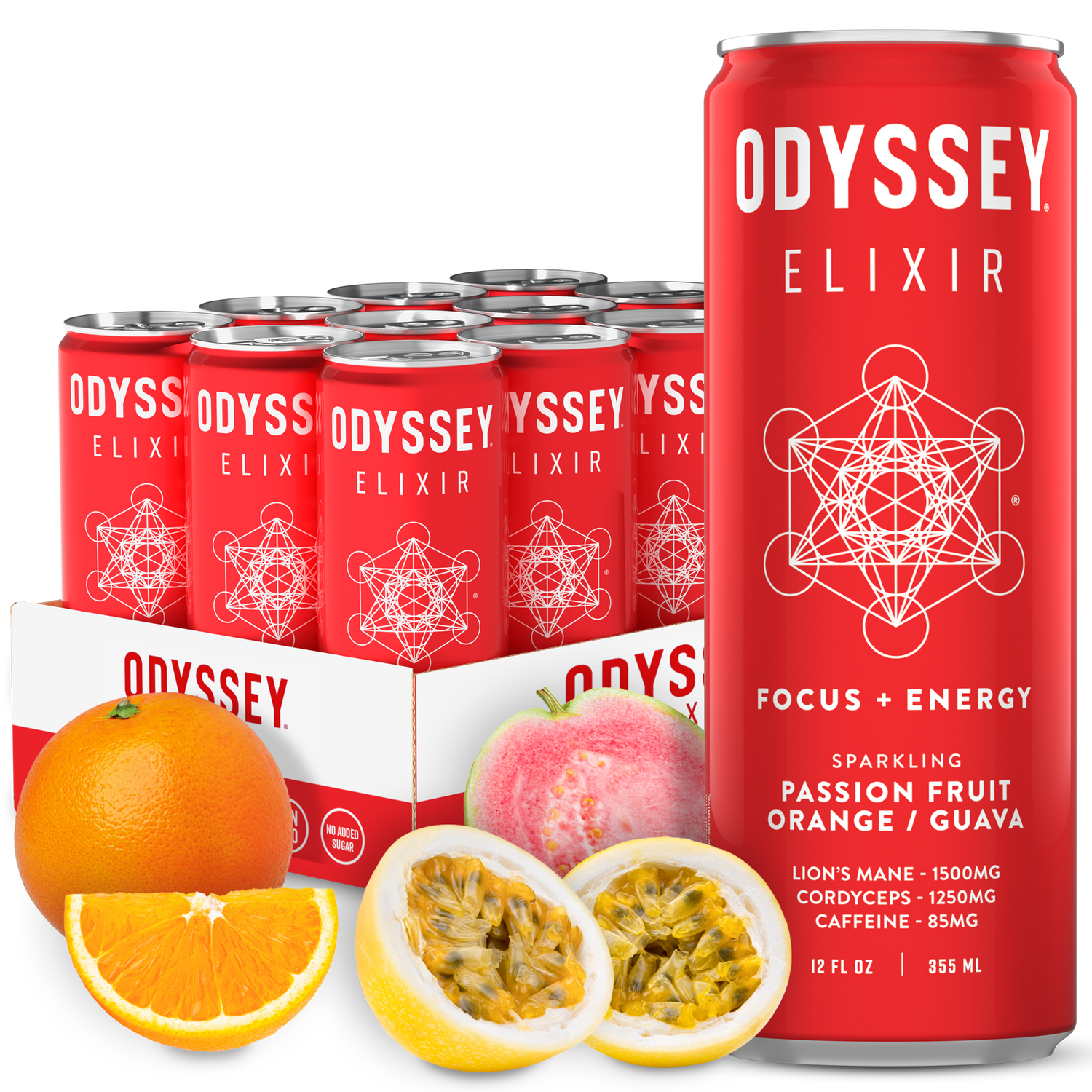 Odyssey Elixir — Sparkling Mushroom Energy