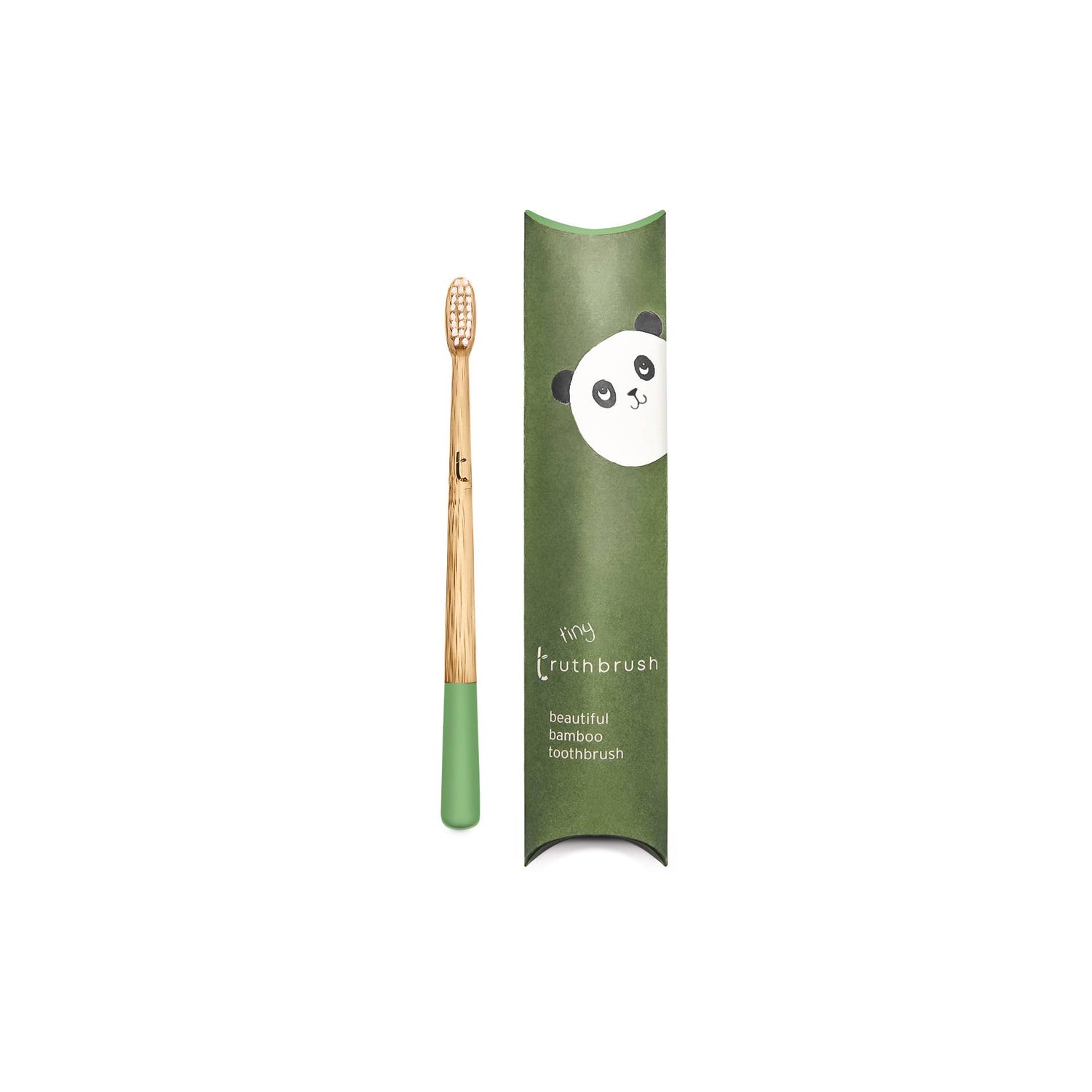 Truthbrush Tiny Toothbrush | Ages 3–8 | Soft Plant-Based Bristles