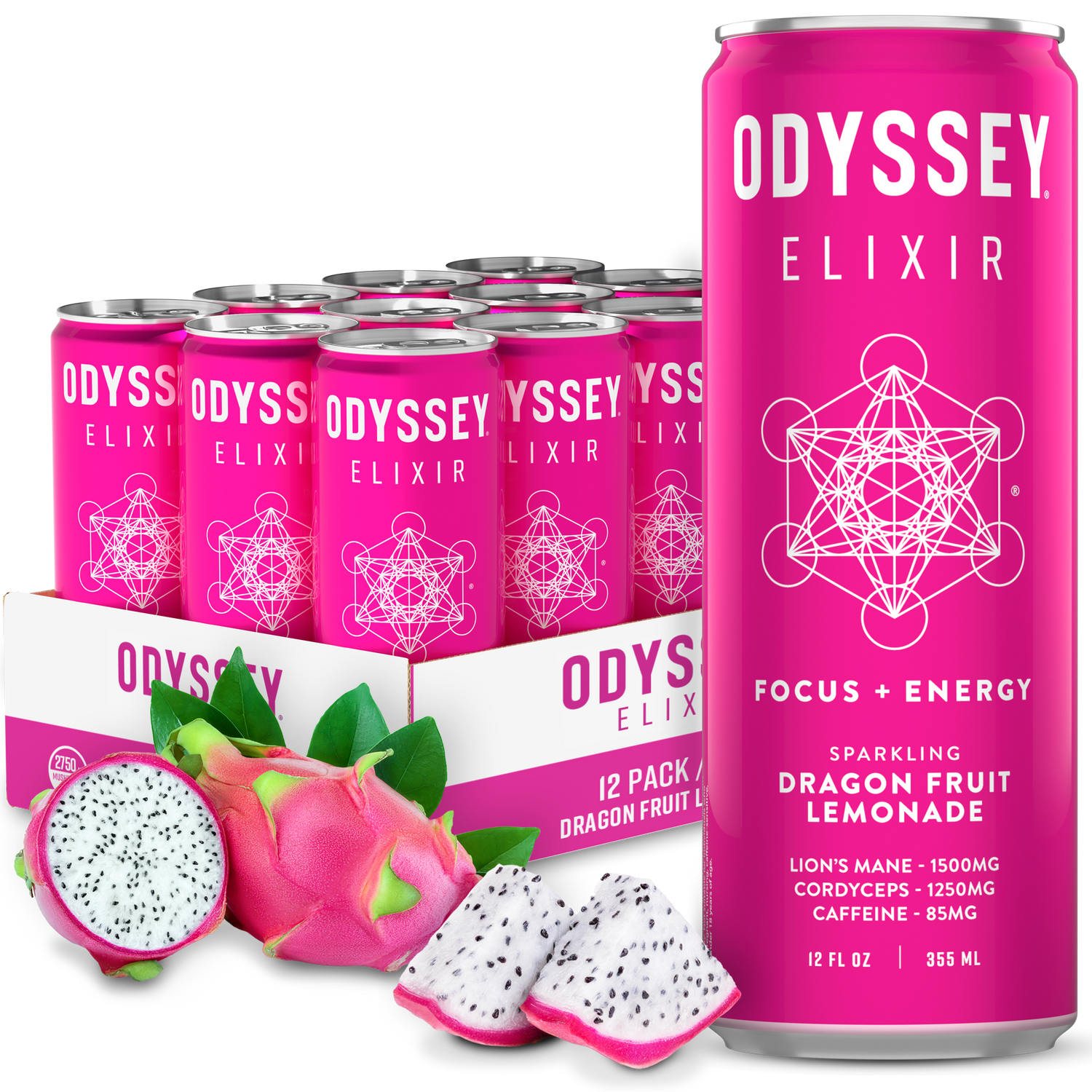 Odyssey Elixir — Sparkling Mushroom Energy