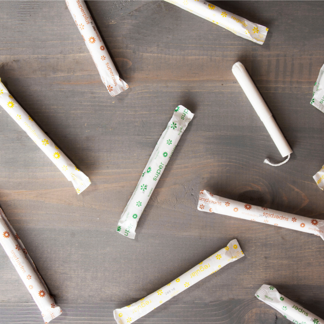 Organic Cotton Tampons – Regular, Super, Super Plus & Mixed Packs