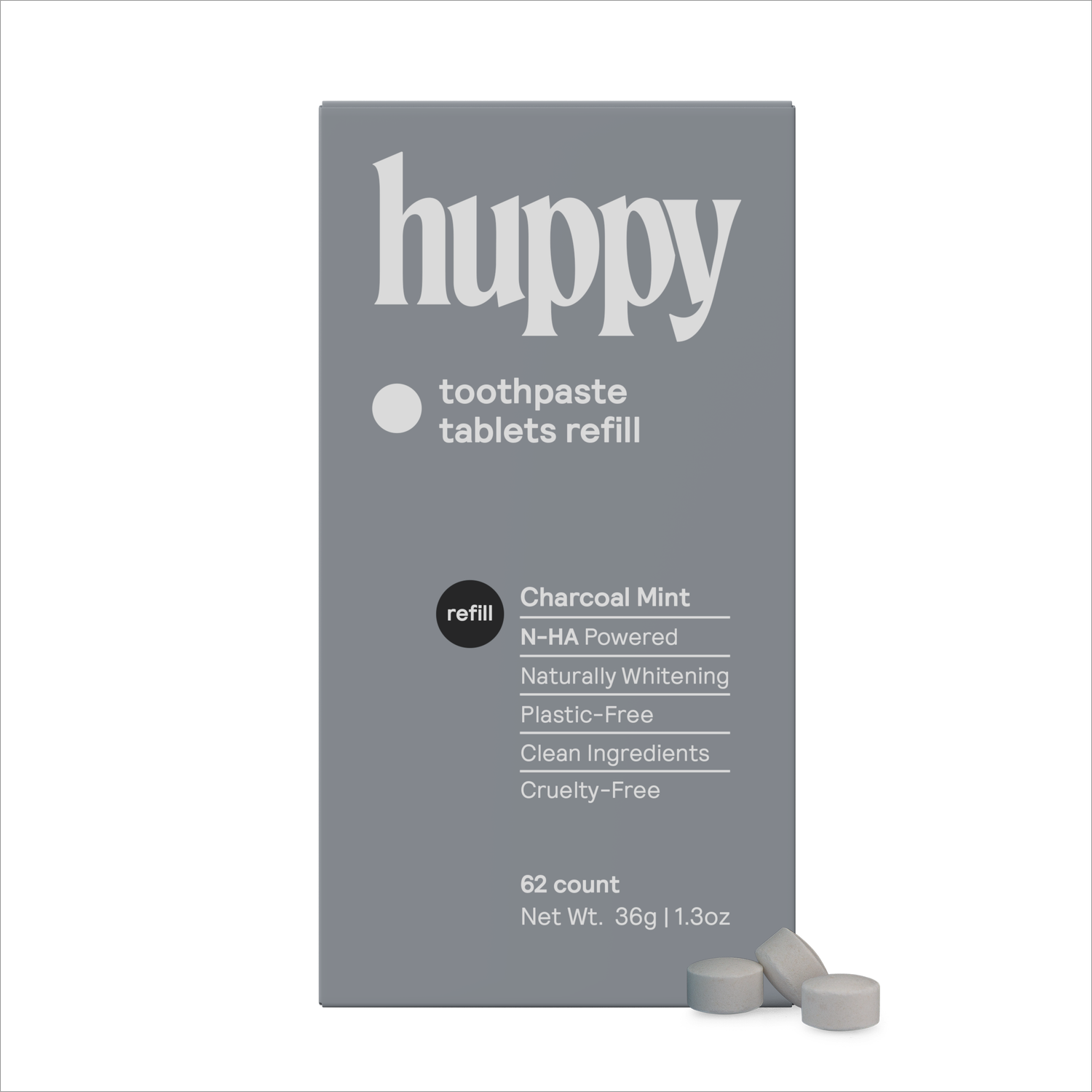 Huppy Toothpaste Tablets - Refill Packs