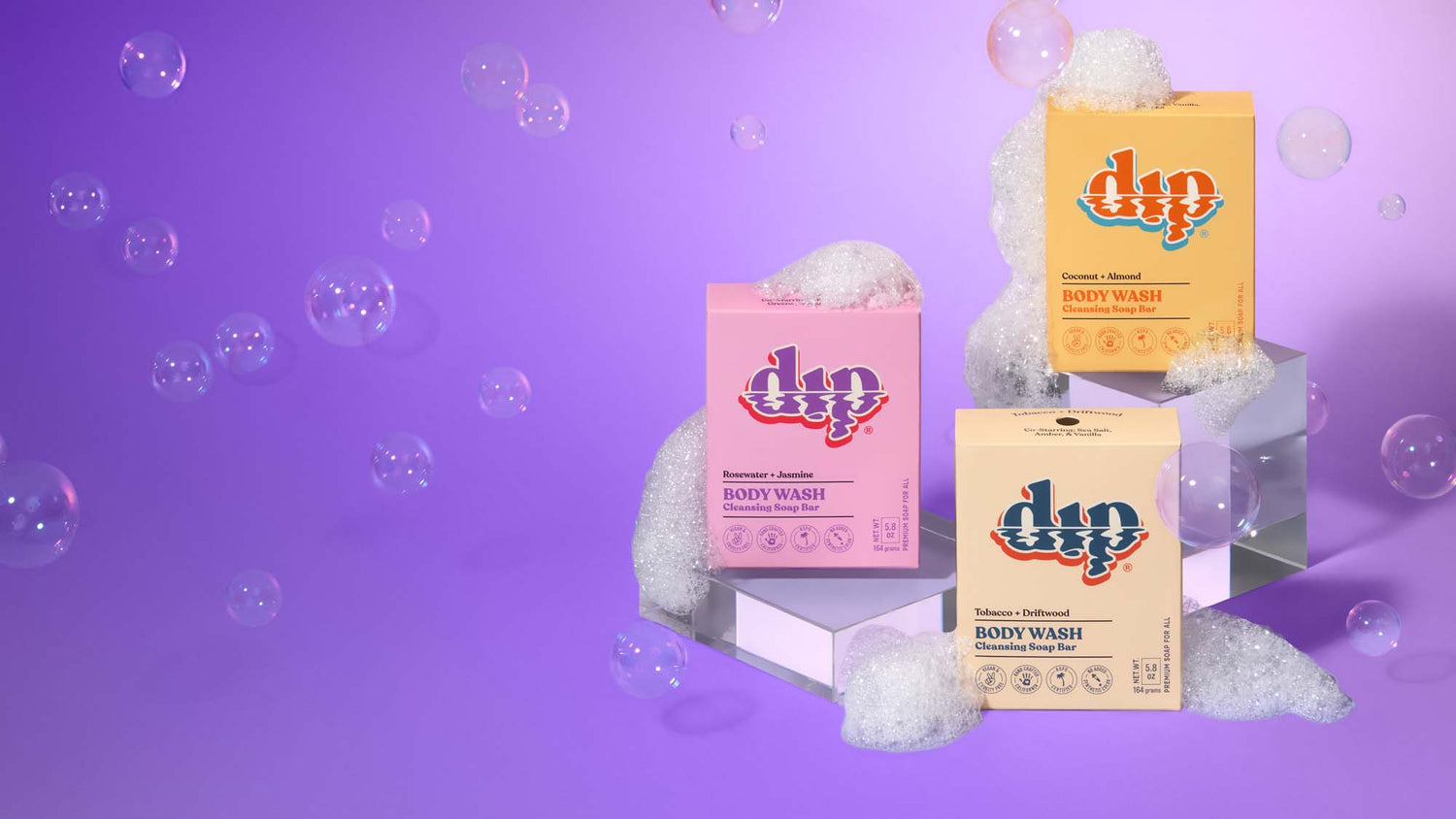 Dip Body Wash Cleansing Soap Bar