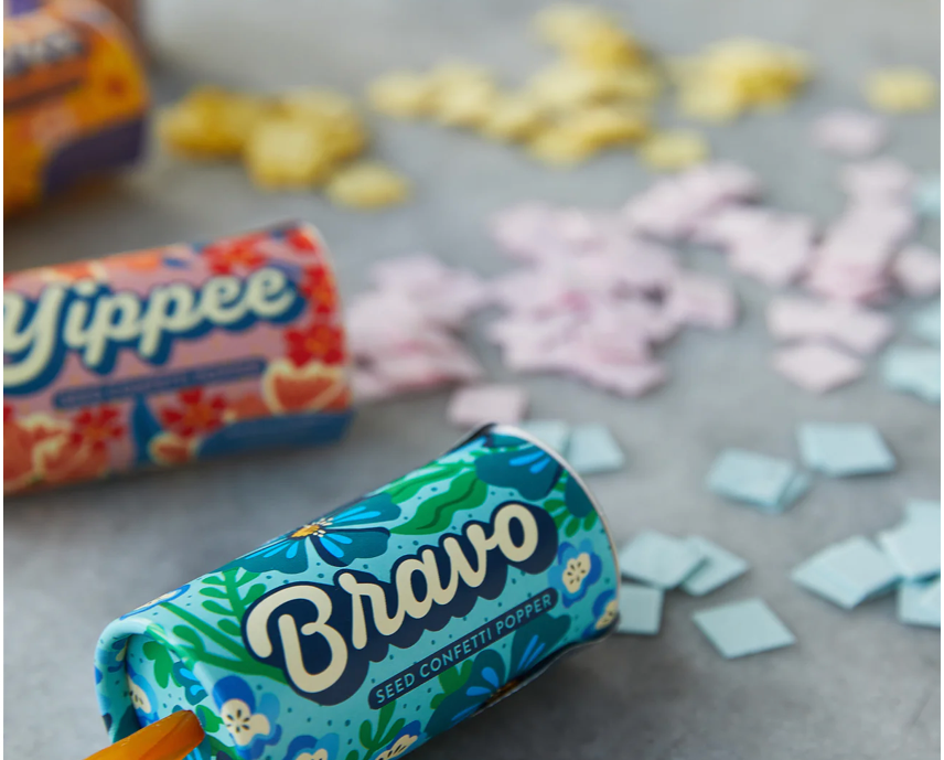Seed Confetti Poppers