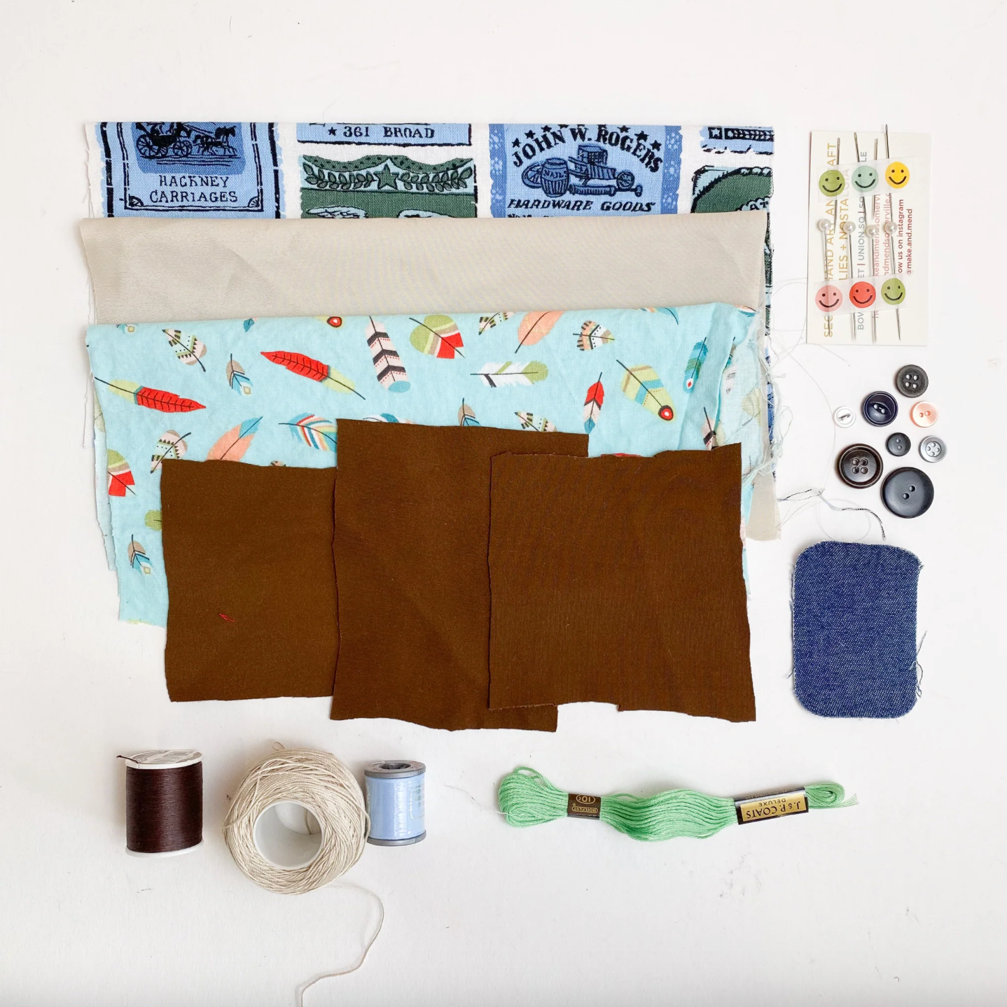"Mend & Repair Your Own Clothing" Guide & Repair Kit