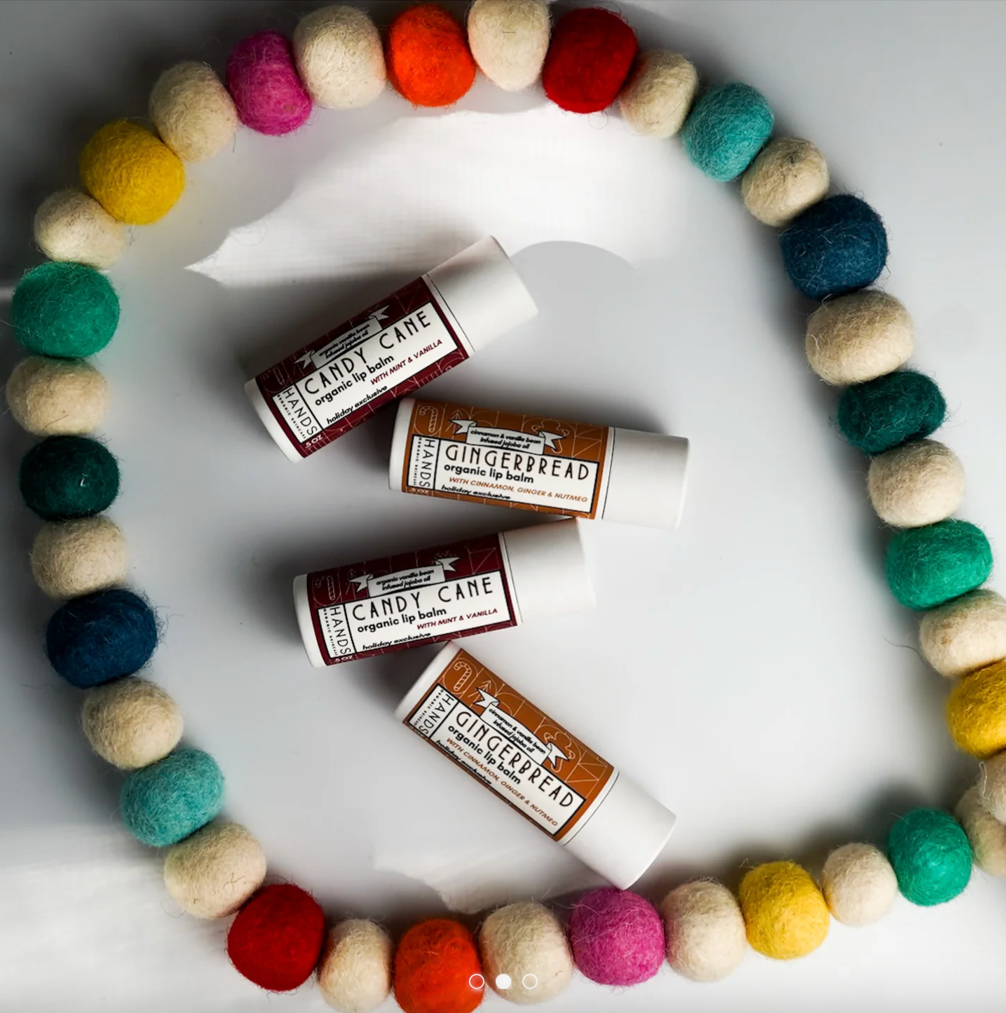 Holiday Lip Balms - Candy Cane