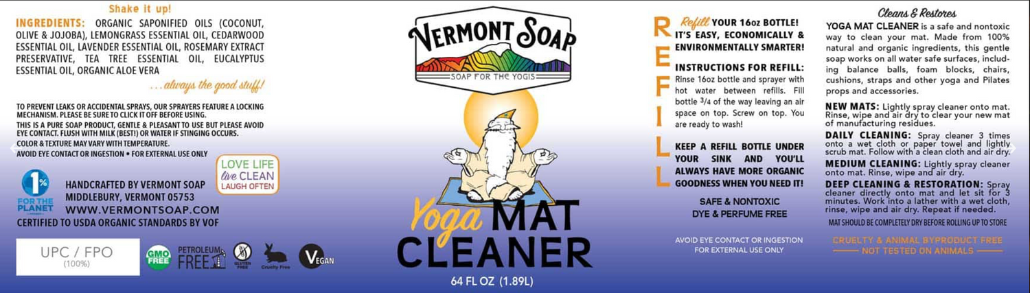 Yoga & Exercise Mat Cleaner