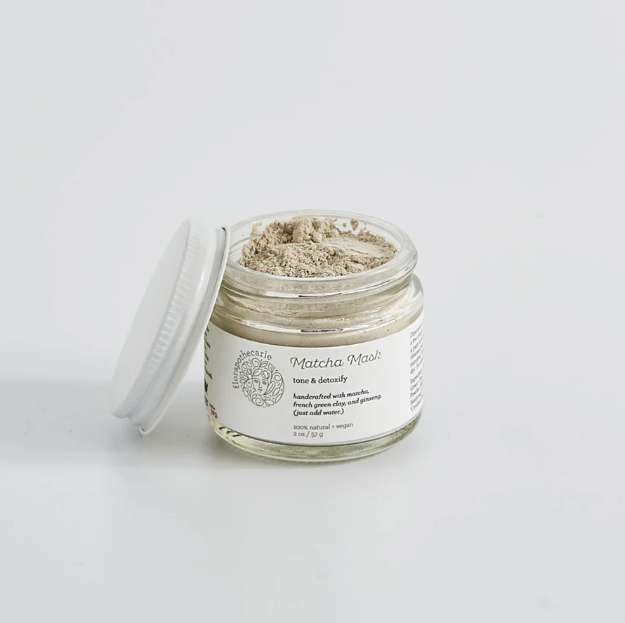 Clay Face Masks – Powdered Mask in Glass Jar