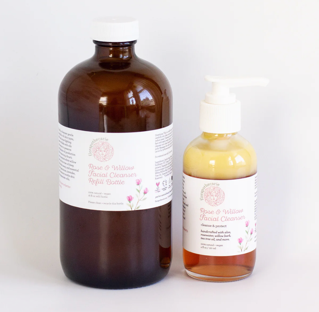 Rose & Willow Facial Cleanser - Bulk Refill Bottle