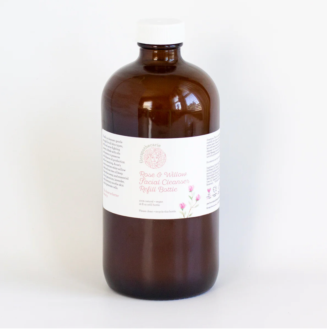 Rose & Willow Facial Cleanser - Bulk Refill Bottle