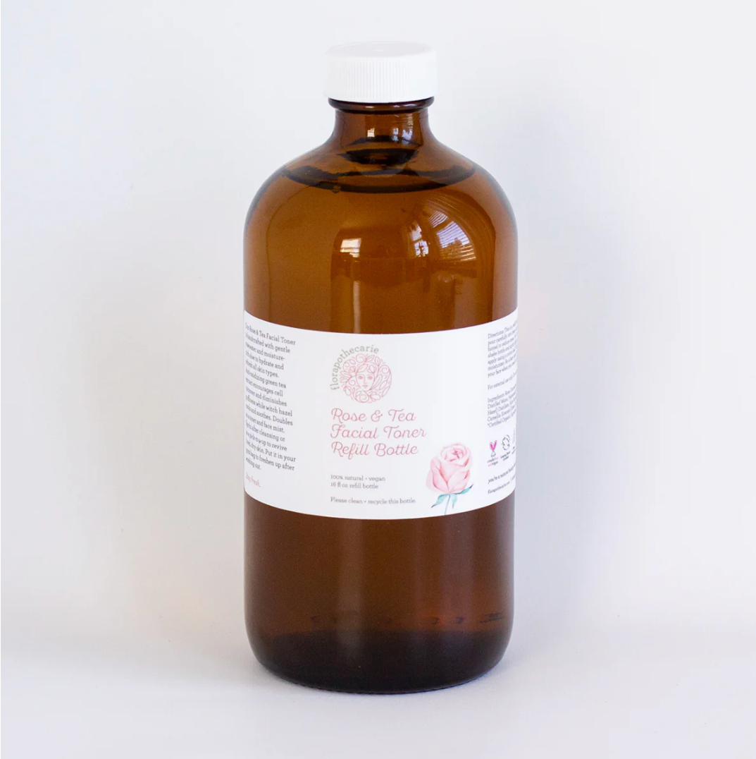 Rose & Tea Facial Toner - Bulk Refill Bottle