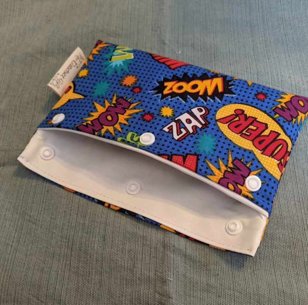 Reusable Snack & Sandwich Bags – Handmade in Connecticut