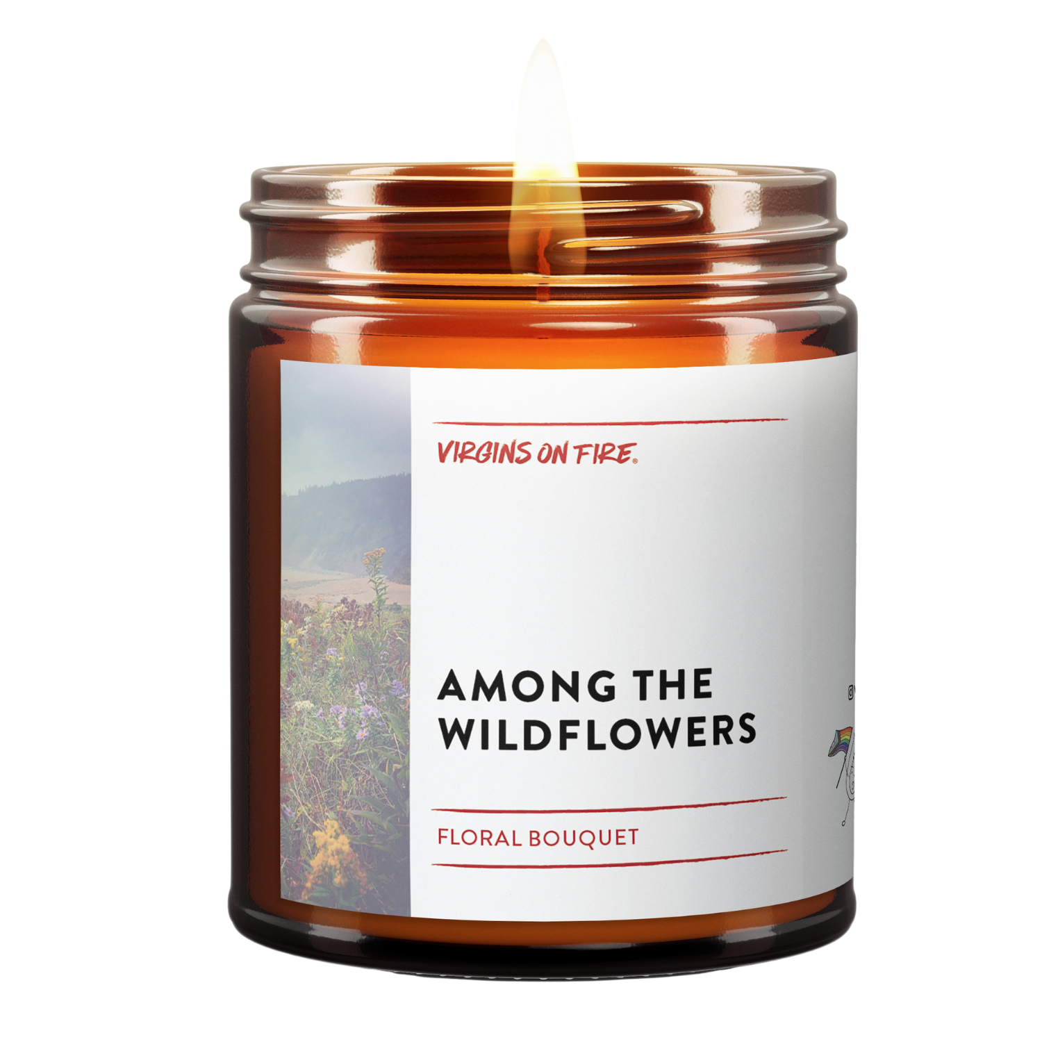 AMONG THE WILDFLOWERS (Floral Bouquet) Scented Candle 🌸