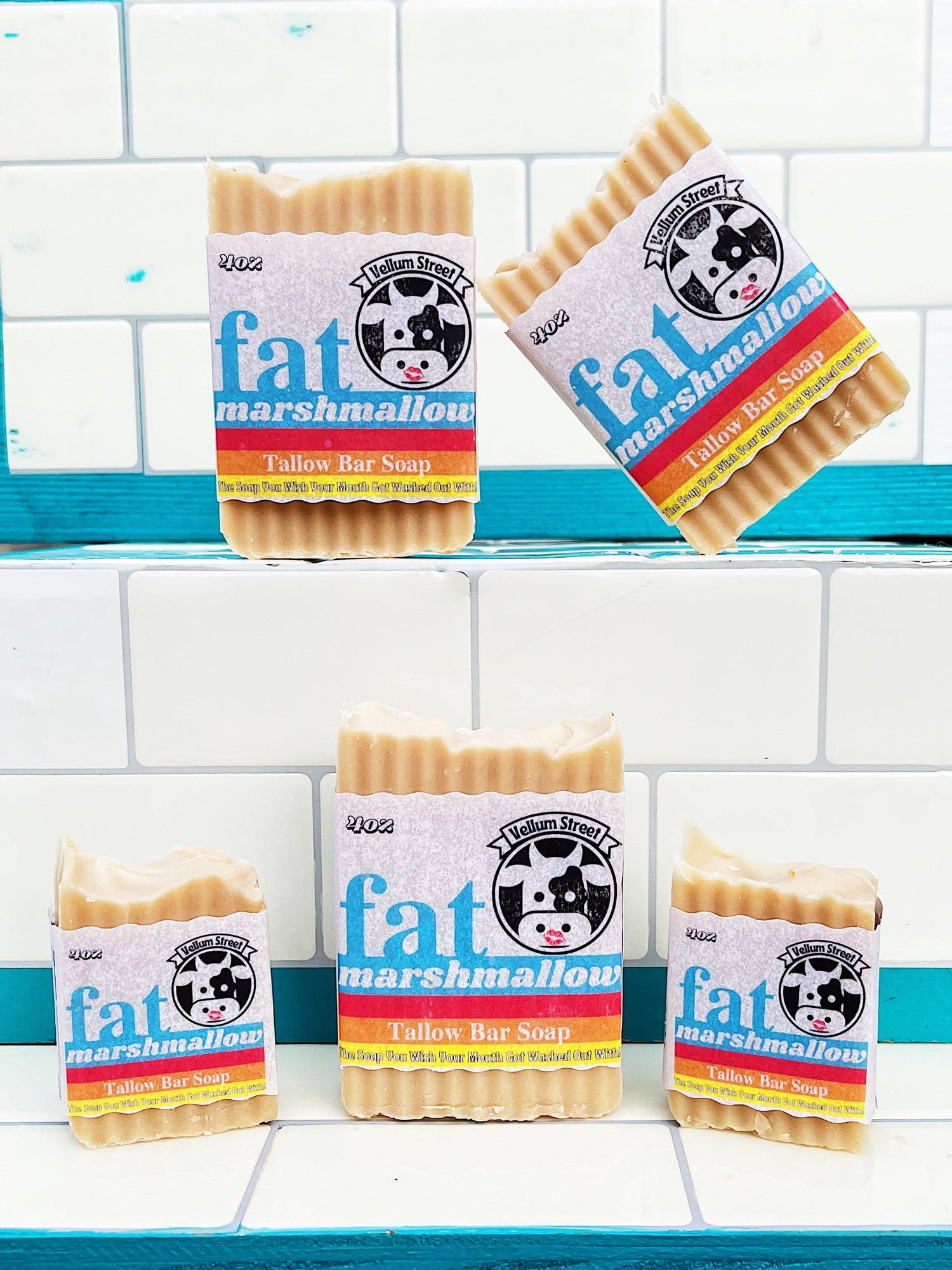 Fat marshmallow BAR SOAP