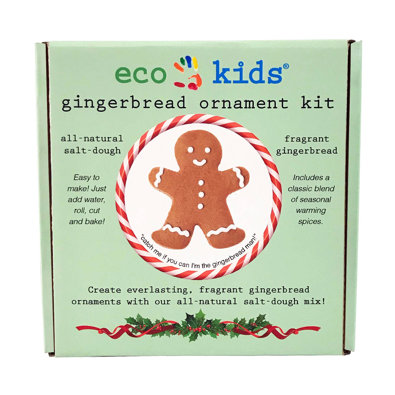 Gingerbread Ornament Kit - DIY Christmas Craft
