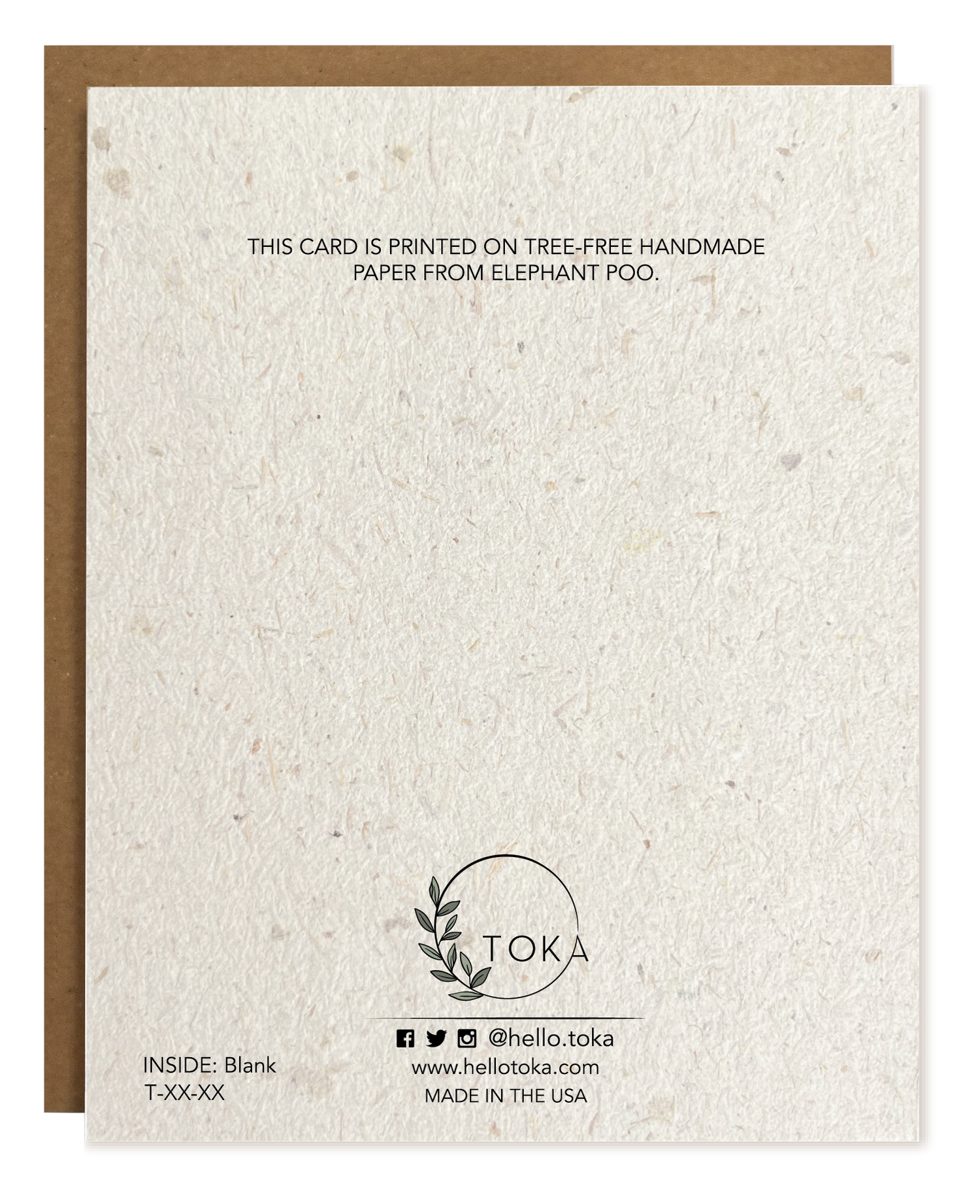 Happy Father's Day - ELEPHANT POO CARD