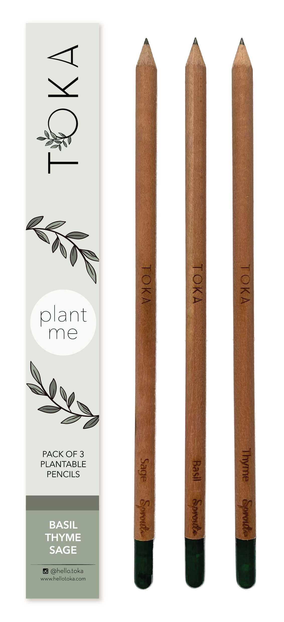Plantable Pencils | 3-Pack