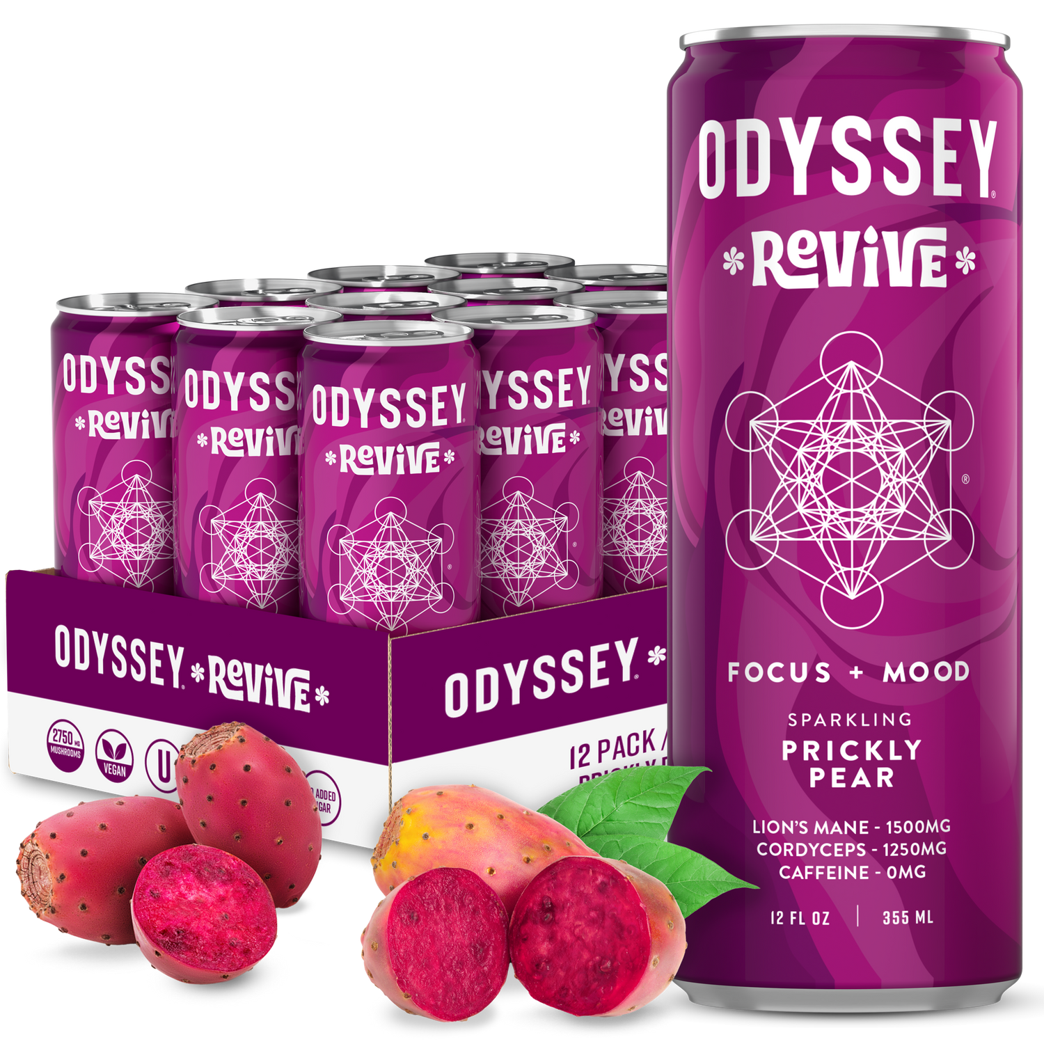 Odyssey Revive — Sparkling Mushroom Hydration