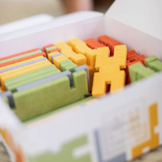 Felt Interlocking Blocks