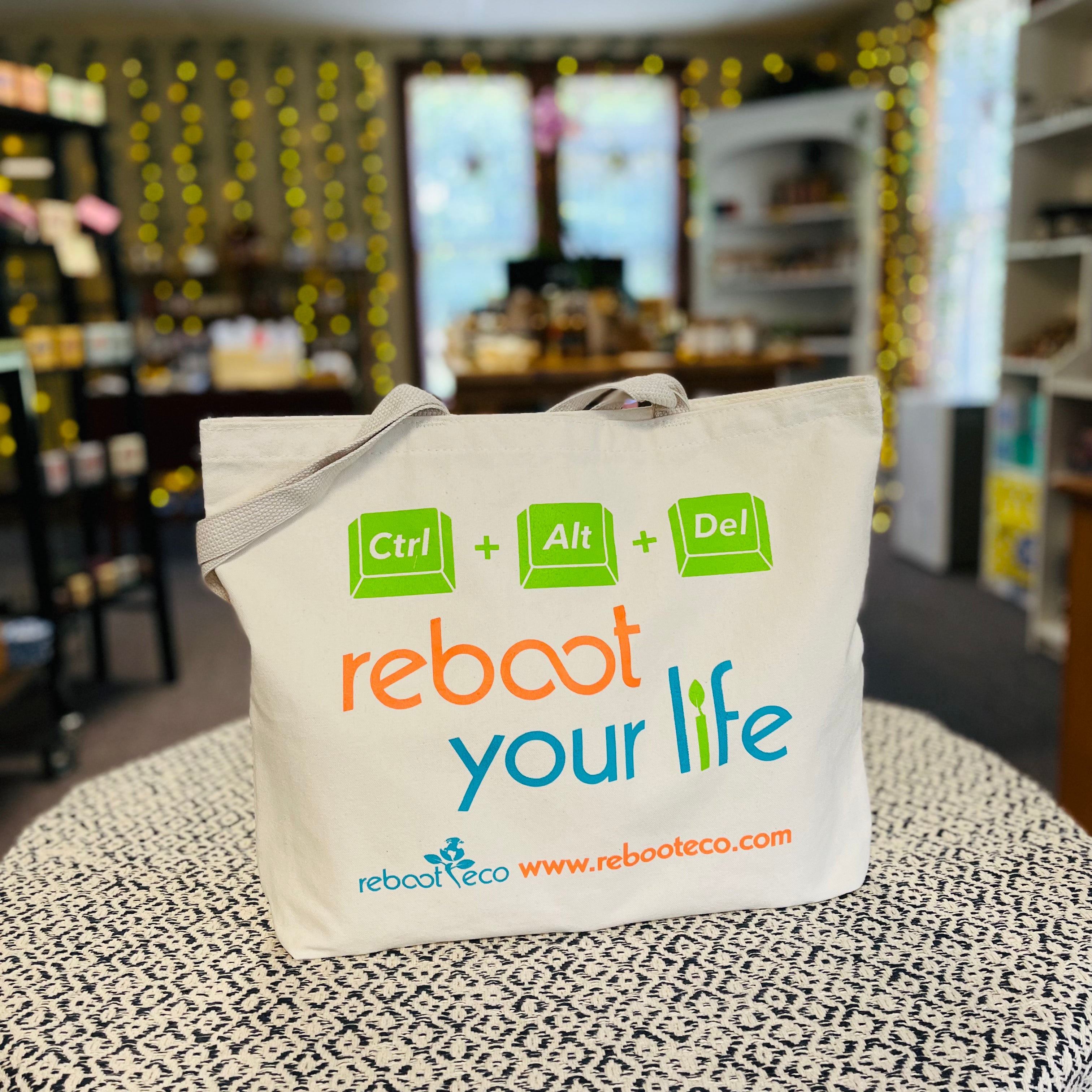 Reboot Eco Tote Bags