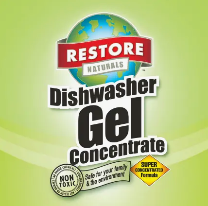 Dishwasher Gel Concentrate (Non-Toxic) - BULK REFILL