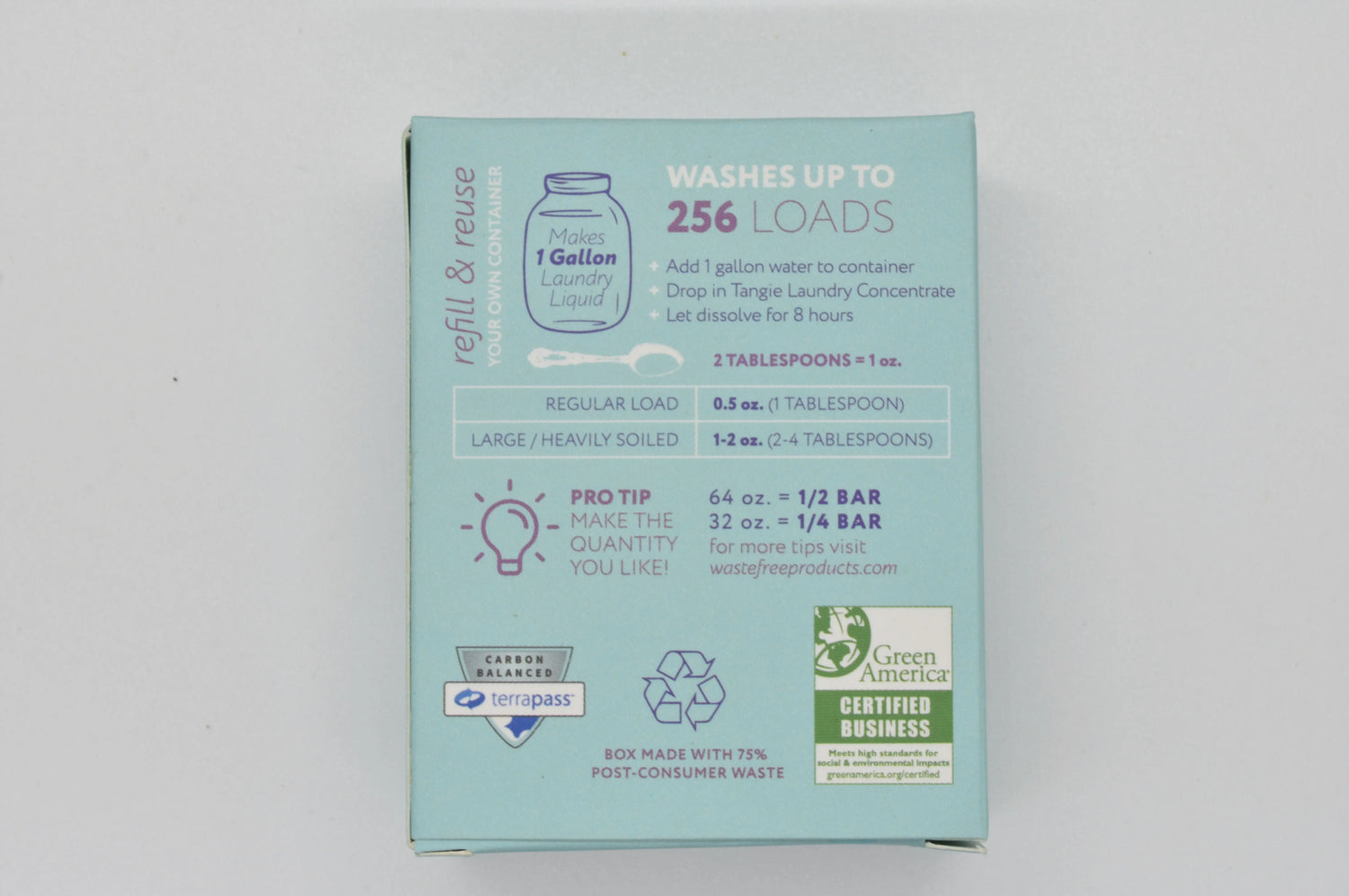 Laundry Concentrate Block