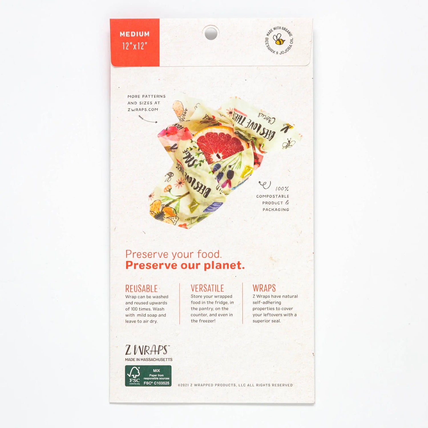Z Wraps Beeswax Wraps